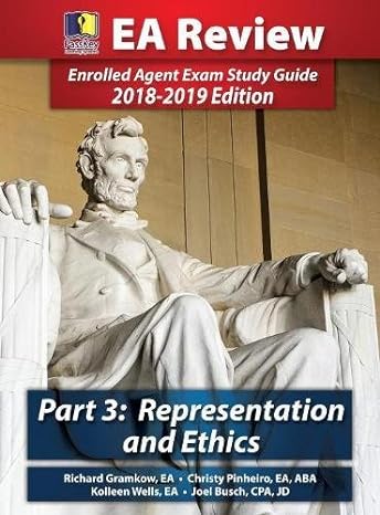 passkey learning systems ea review part 3 representation and ethics enrolled agent exam study guide 2018