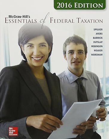 mcgraw hills essentials of federal taxation   with connect and taxact 7th edition brian spilker 1259635163,