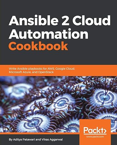 ansible 2 cloud automation cookbook write ansible playbooks for aws google cloud microsoft azure and