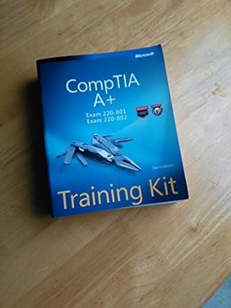 comptia a+ training kit 1st edition darril gibson 0735662681, 978-0735662681