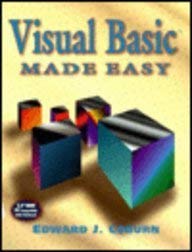 visual basic made easy 1st edition edward j. coburn 0534222064, 978-0534222062