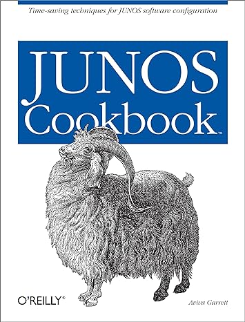 junos cookbook time saving techniques for junos software configuration 1st edition aviva garrett 0596100140,