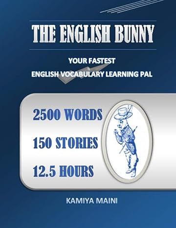 the english bunny your fastest english vocabulary learning pal 1st edition kamiya maini 979-8639063213