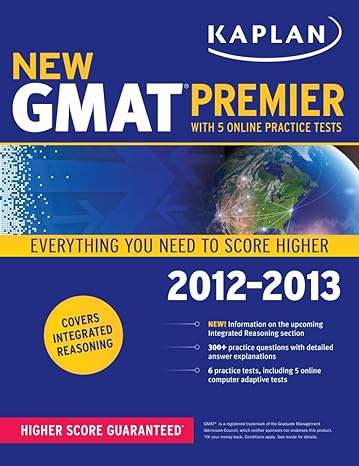 kaplan new gmat 2012 2013 premier 1st edition kaplan 1609782178, 978-1609782177