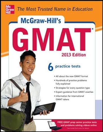 mcgraw hill s gmat 2013 edition 6th edition james hasik ,stacey rudnick ,ryan hackney 0071766936,