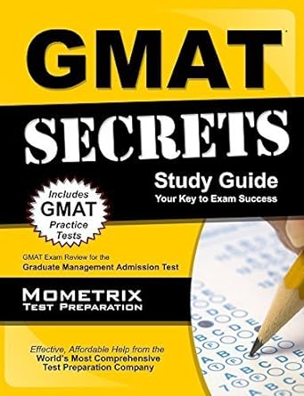 gmat secrets study guide gmat exam review for the graduate management admission test stg edition by gmat exam