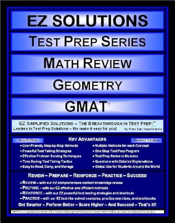 ez solutions test prep series math review geometry gmat 1st edition punit raja suryachandra ,ez solutions