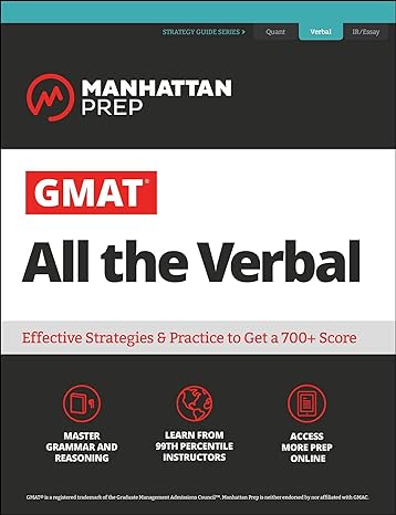 gmat all the verbal 7th edition manhattan prep 1506249043, 978-1506249049