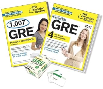 complete gre test prep bundle 1st edition princeton review 0804174598, 978-0804174596