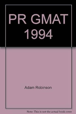 pr gmat 1994 1st edition adam robinson 0679746781, 978-0679746782