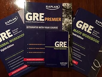 kaplan gre test prep set 1st edition kaplan 1625237235