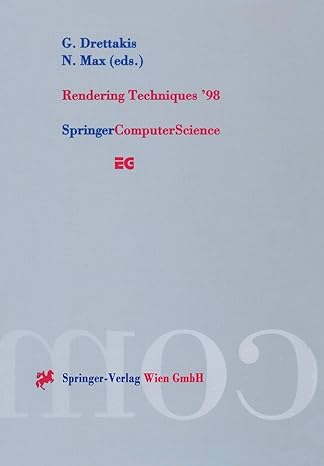 rendering techniques 98 proceedings of the eurographics workshop in vienna austria june 29 july 1 1998 1st