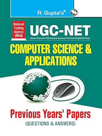 ugc net computer sciences and applications previous years papers 1st edition rph editorial board 9350125099,