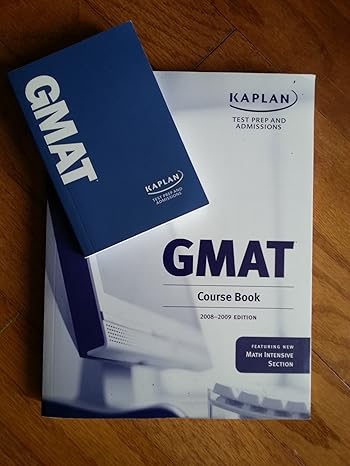 kaplan gmat course book 2008 2009 edition 2008-2009 edition josh allen ,lisa bannick ,ben baron ,dan dinero