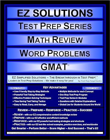 ez solutions test prep series math review word problems gmat 1st edition punit raja suryachandra ,ez