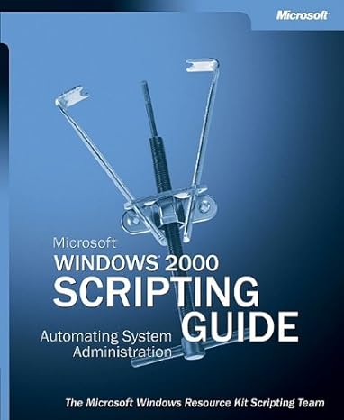 microsoft windows 2000 scripting guide pap/cdr edition microsoft corporation 0735618674, 978-0735618671