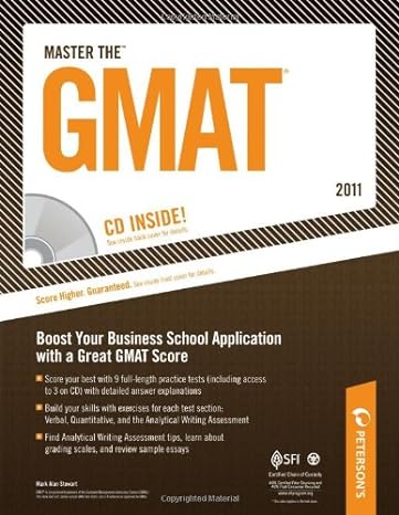 master the gmat 2011 17th edition mark alan stewart, therese deangelis 0768928591, 978-0768928594