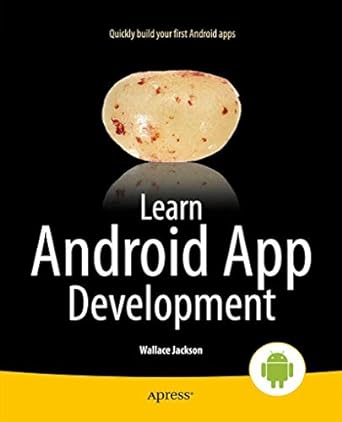 learn android app development 1st edition wallace jackson 1430257466, 978-1430257462