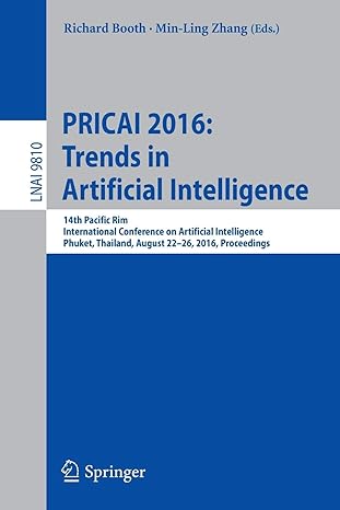 pricai 20 trends in artificial intelligence 1 pacific rim international conference on artificial intelligence