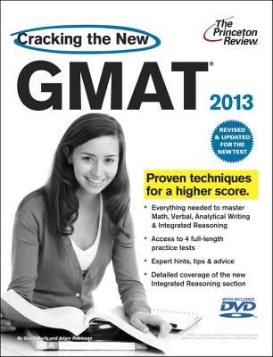 cracking the new gmat with dvd 2013 edition revised and updated for the new gmat prin rv cracking the new