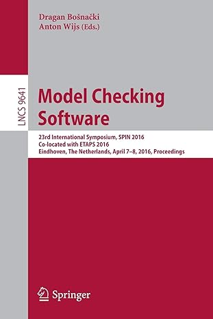 model checking software 23rd international symposium spin 20 co located with etaps 20 eindhoven the