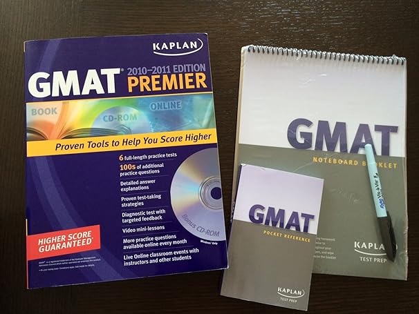 kaplan gmat 2010 2011 premier  rom pap/cdr edition kaplan 1607142708, 978-1607142706