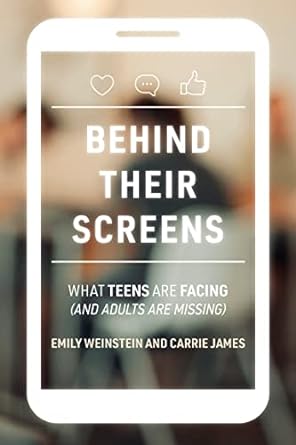 behind their screens what teens are facing 1st edition emily weinstein ,carrie james 0262047357,