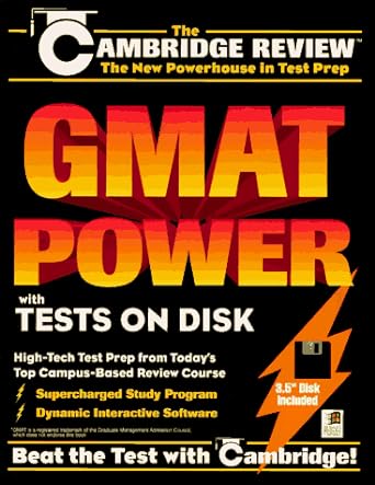 arco gmat power user s manual book and disk edition cambridge 0028615158, 978-0028615158