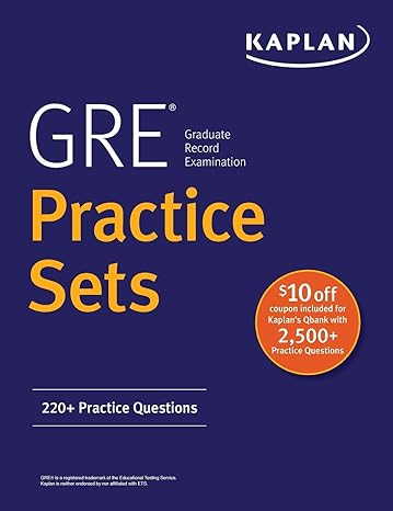 gre practice sets 220+ practice questions 1st edition kaplan test prep 1506248489, 978-1506248486