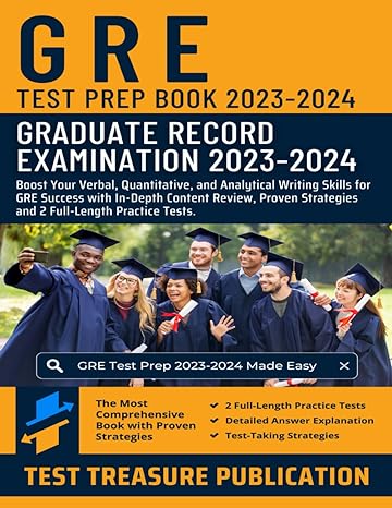 gre test prep book 2023 2024 boost your verbal quantitative and analytical writing skills for gre success