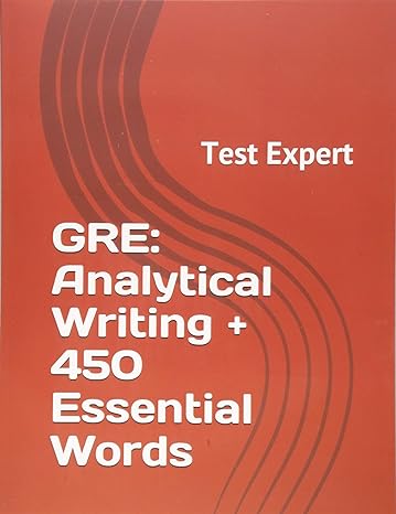 gre analytical writing + 450 essential words 1st edition mohammed faisal-iftikhar ,a1 test prep 1549919725,