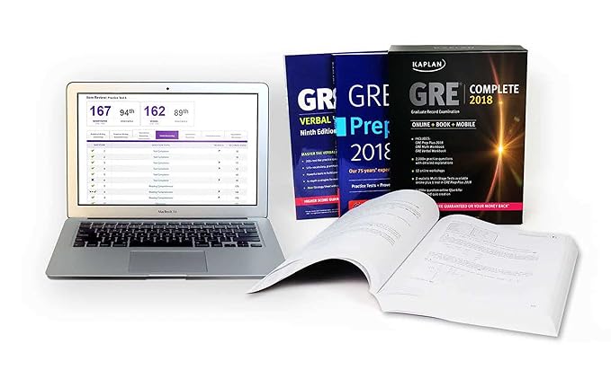 gre complete 2018 the ultimate in comprehensive self study for gre workbook, workbook edition kaplan test