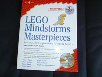 lego mindstorm masterpieces building and programming advanced robots 1st edition syngress 1931836752,