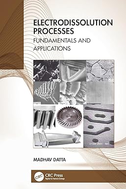 electrodissolution processes fundamentals and applications 1st edition madhav datta 0367407051, 978-0367407056