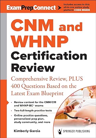 cnm and whnp certification review comprehensive review plus 400 questions based on the latest exam blueprint