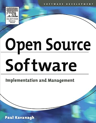 open source software implementation and management 1st edition paul kavanagh 1555583202, 978-1555583200