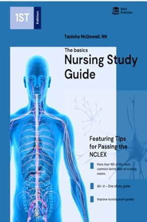 nursing exams prep fundamentals of nursing study guide 1st edition tanisha mcdowell rn 979-8415713325