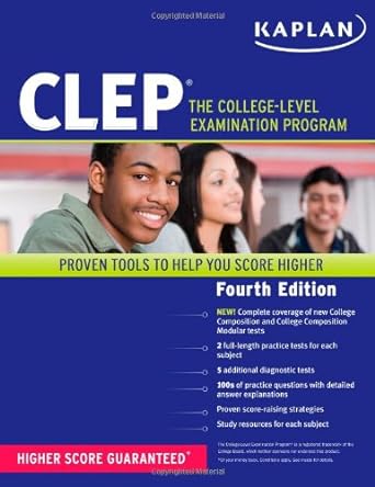 kaplan clep the college level examination program 4th edition kaplan 141955025x, 978-1419550256