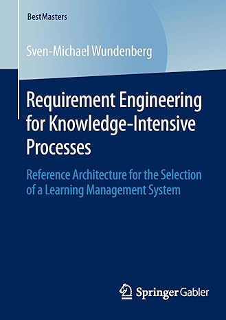 requirement engineering for knowledge intensive processes reference architecture for the selection of a