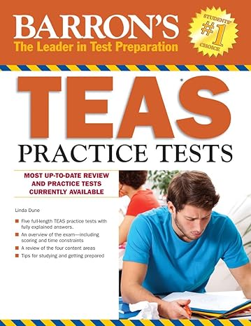 barron s teas practice tests 1st edition linda dune ph.d. rn cnl 1438003935, 978-1438003931