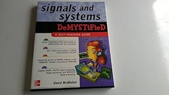 signals and systems demystified 1st edition david mcmahon 0071475788, 978-0071475785