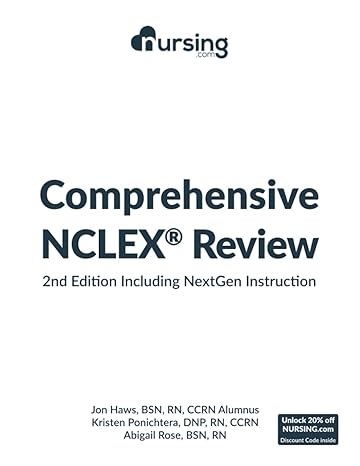 nursing com comprehensive nclex review book includes nextgen content and complete nclex practice test 2e 1st