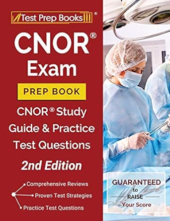 cnor exam prep book cnor study guide and practice test questions 1st edition test prep books 1628456833,