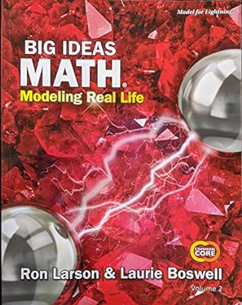 big ideas math modeling real life common core grade 4 student edition volume 2 c 2019 9781642084962