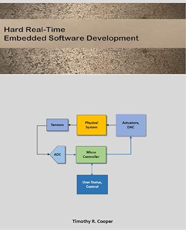 hard real time embedded software development 1st edition timothy r. cooper 979-8375117072