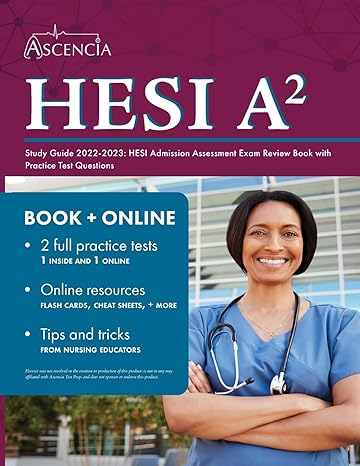 hesi a2 study guide 2022 2023 hesi admission assessment exam review book with practice test questions 1st