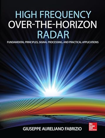 high frequency over the horizon radar 1st edition giuseppe fabrizio 1265901236, 978-1265901233