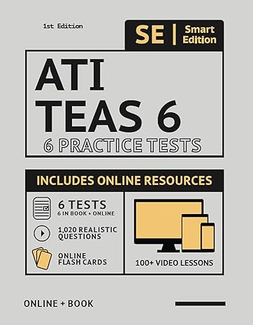 ati teas 6 practice tests workbook 2020 6 full length practice test workbook both in book + online 100 video