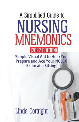 a simplified guide to nursing mnemonics simple visual aid to help you prepare and ace your nclex exam at a