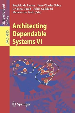 architecting dependable systems vi 2009 edition rogerio de lemos ,jean-charles fabre ,cristina gacek ,fabio